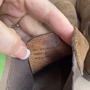 Frye Tyler Chelsea Boots Chestnut Suede Men\'s 10.5 Elastic Side Made in China Frye | Shoes | Frye Tyler Chelsea Boots Chestnut Suede Mens  main image 2